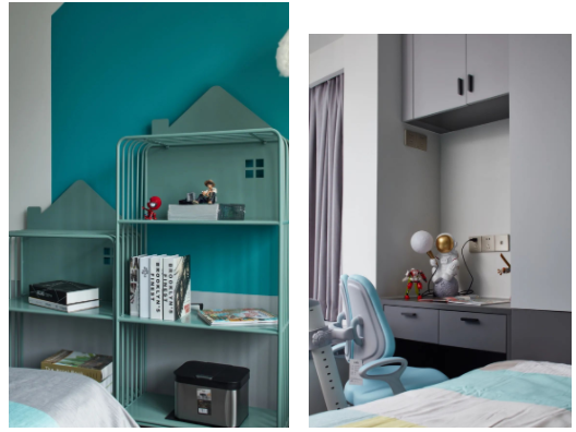 蓝色多瑙河恋曲 · 南宁四房两厅优雅空间设计丨中国南宁丨柒颜设计-79