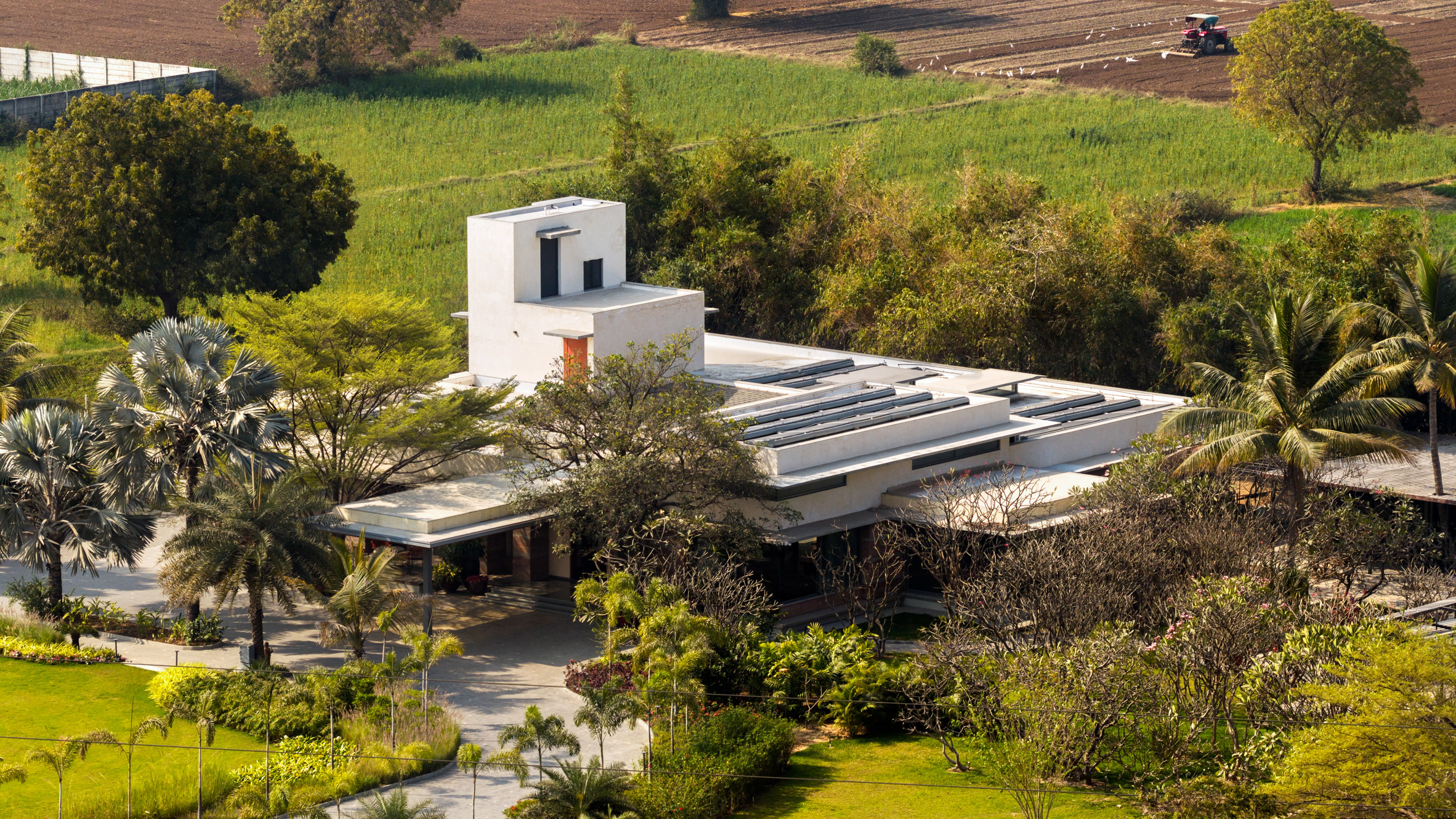 一座源于四种土壤的房子丨印度丨Hiren Patel Architects + Design-0