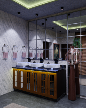 STUDENT'S RESIDENCE BATHROOM