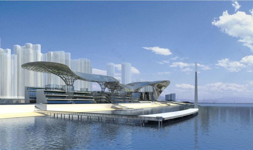 长沙夜湘江·水晶宫潇湘风光带“渔人码头”-25