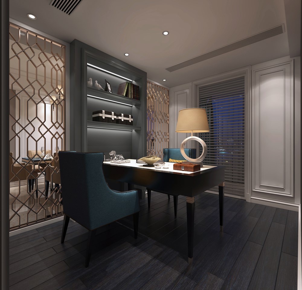 乐清翡翠湾现代美式-2