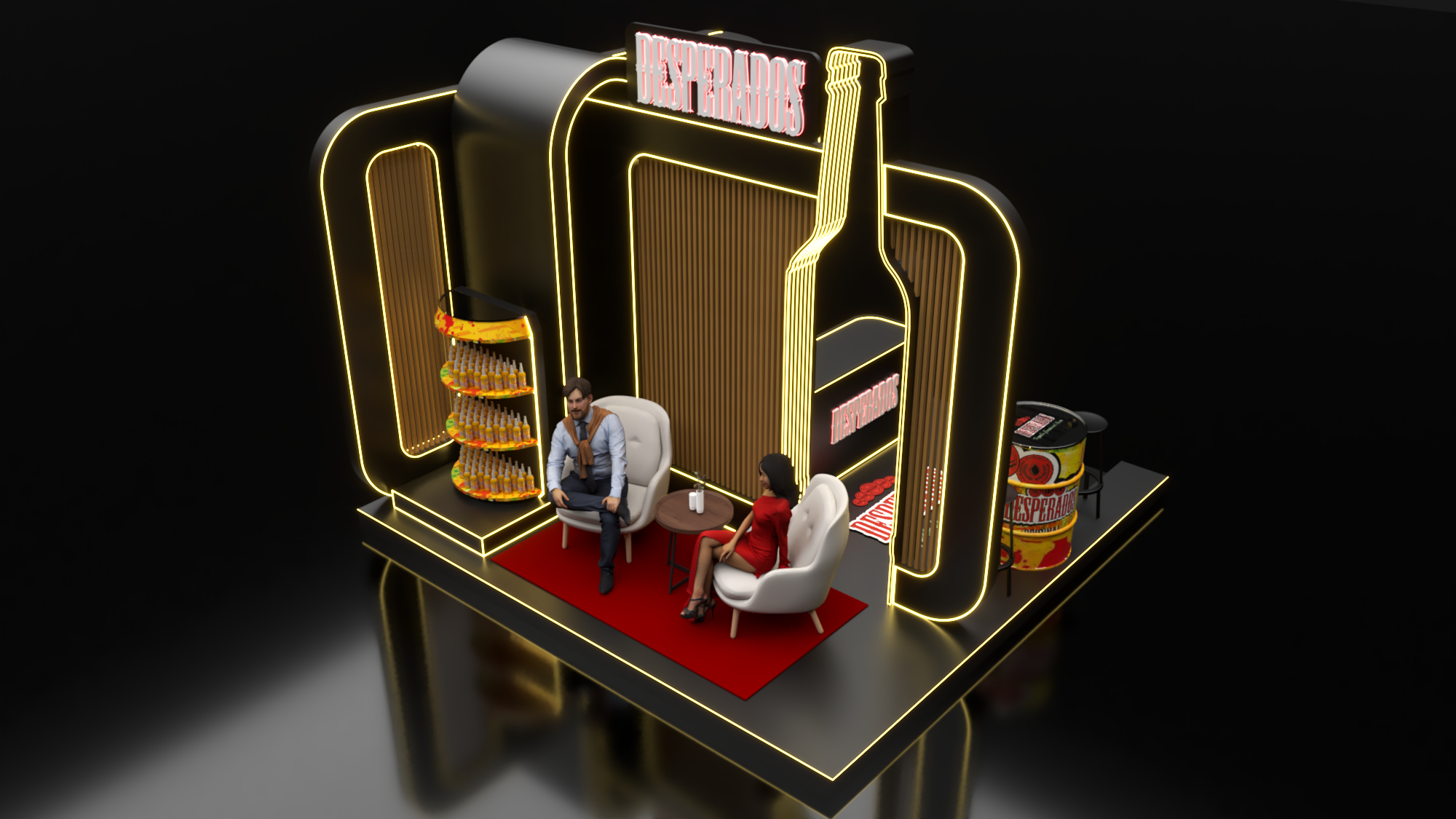 DESPERADOS Pop-Up Experience Booth-6