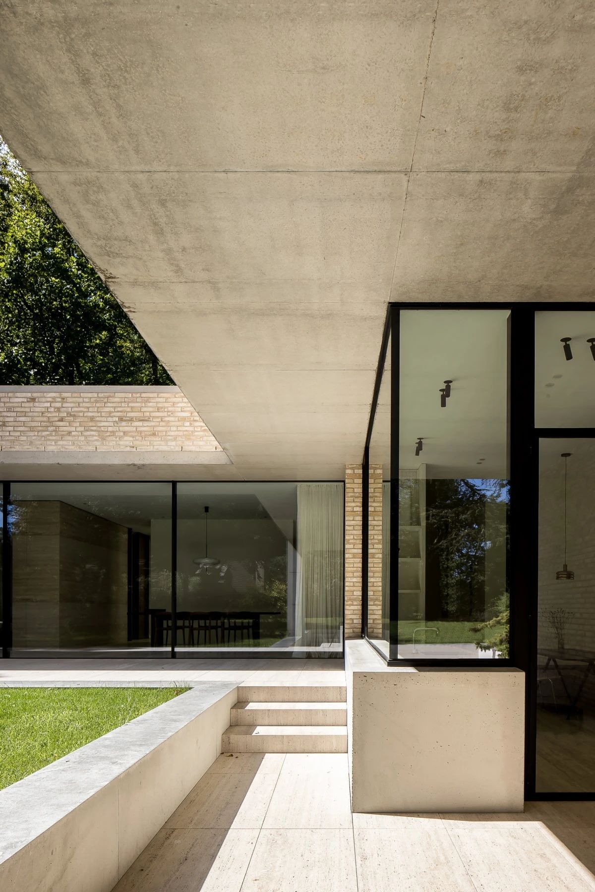 比利时极简主义别墅设计丨Element Architecten-67