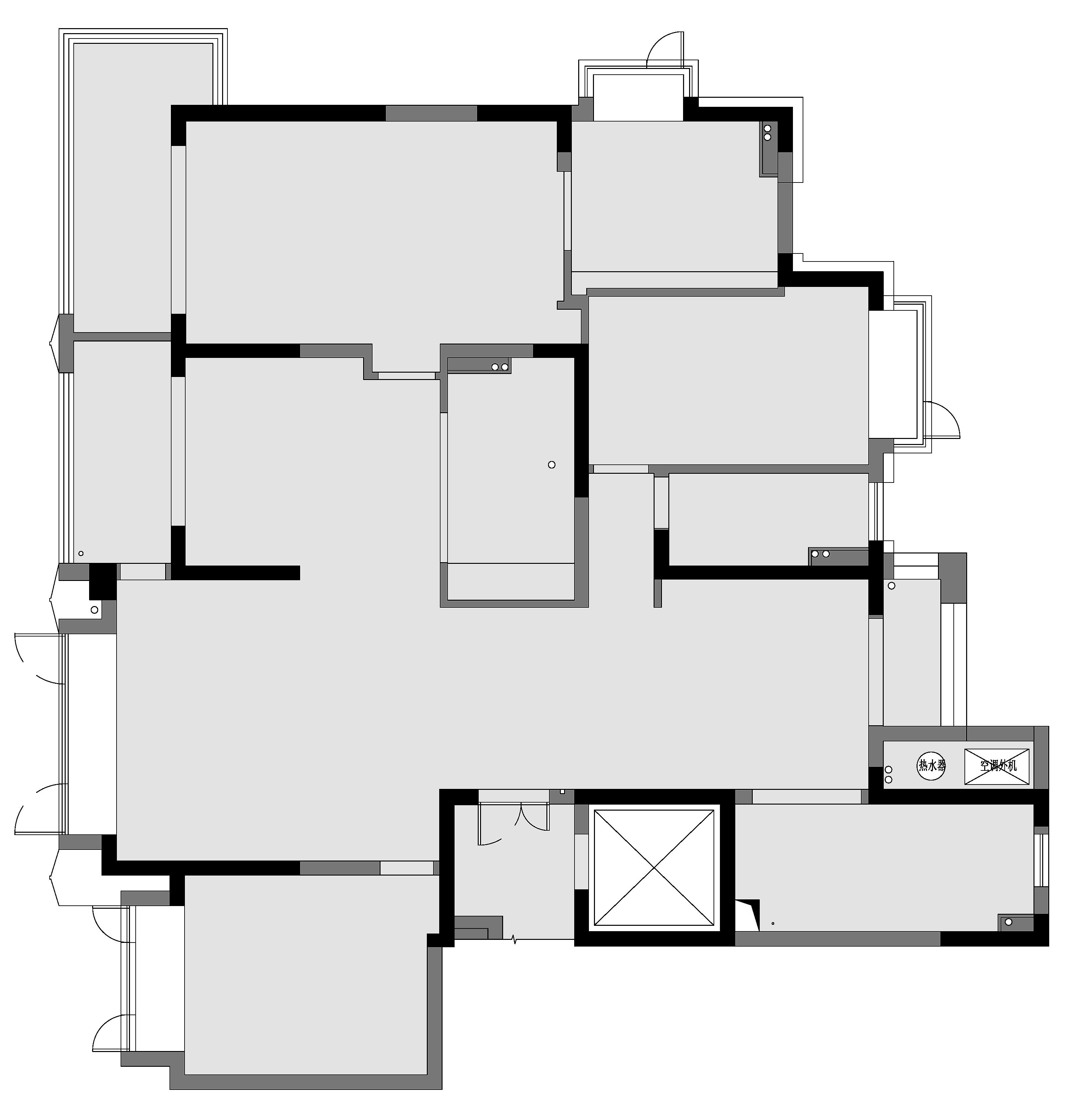 高颜值景观大平层设计丨中国南昌丨南昌阿鹤设计-6