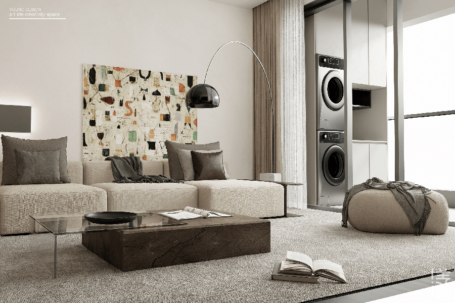 Young 设计 · 现代简约风婚房设计丨美国贝城丨深圳漾空间设计有限公司-20