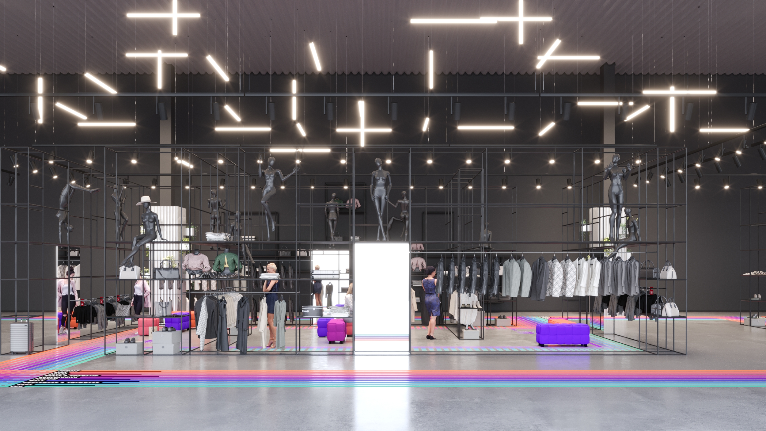 GRAPHIC AND INTERIOR DESIGN CONCEPT FOR SHOPPING MALL-3