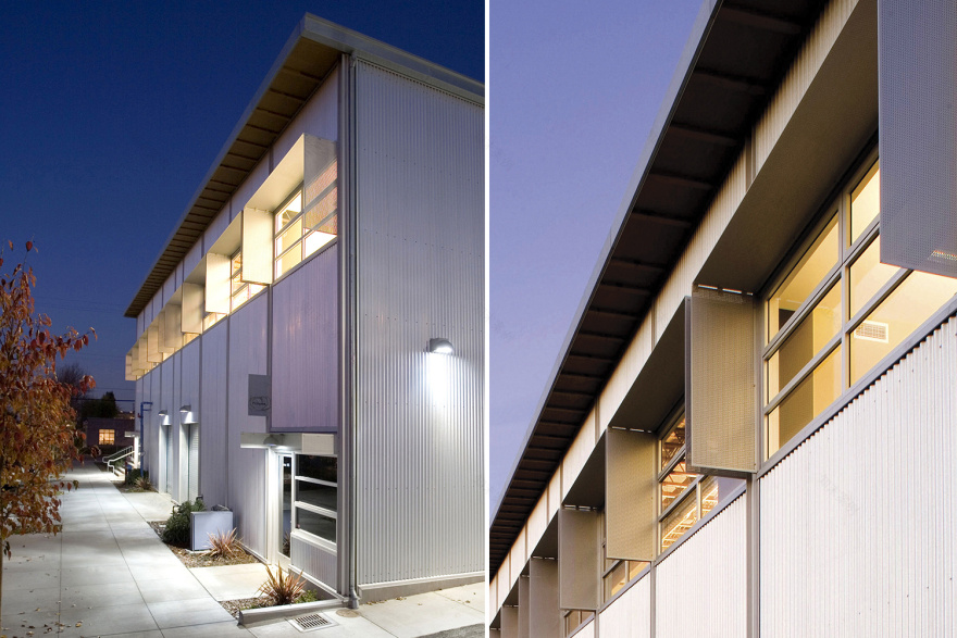 旧金山 20 世纪工业风绿色办公楼-13