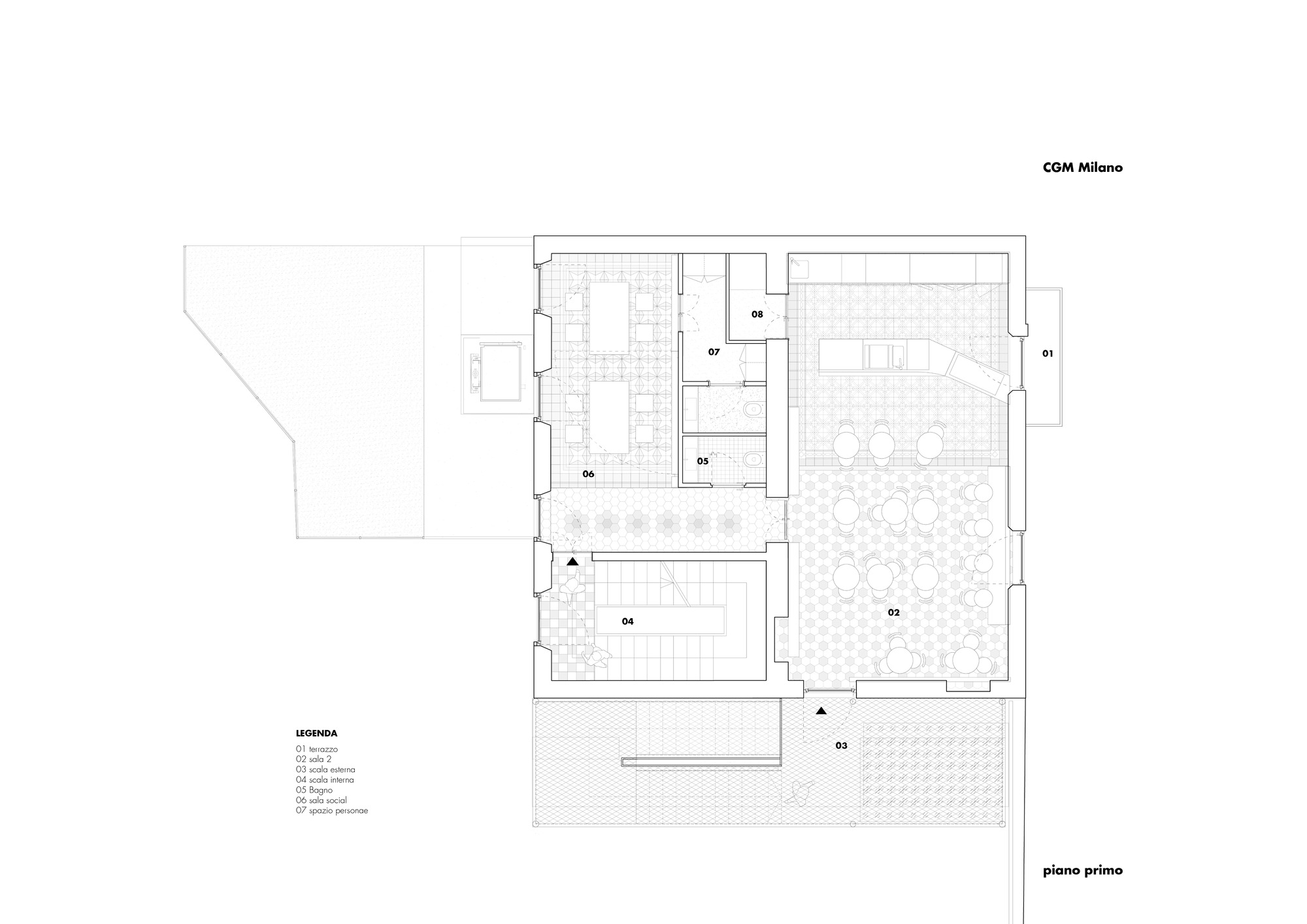 A Villa between Cyberpunk and Listening Bar / co.arch studio-24