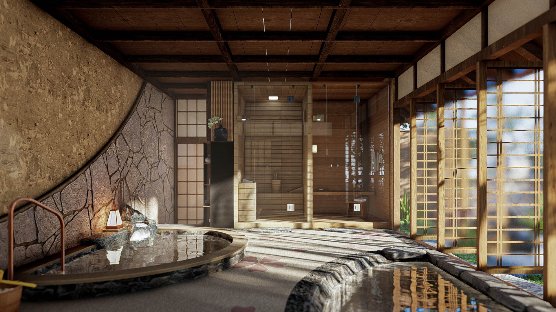 40 楼顶层公寓的温泉浴场丨越南胡志明市丨SGL Studio team-6