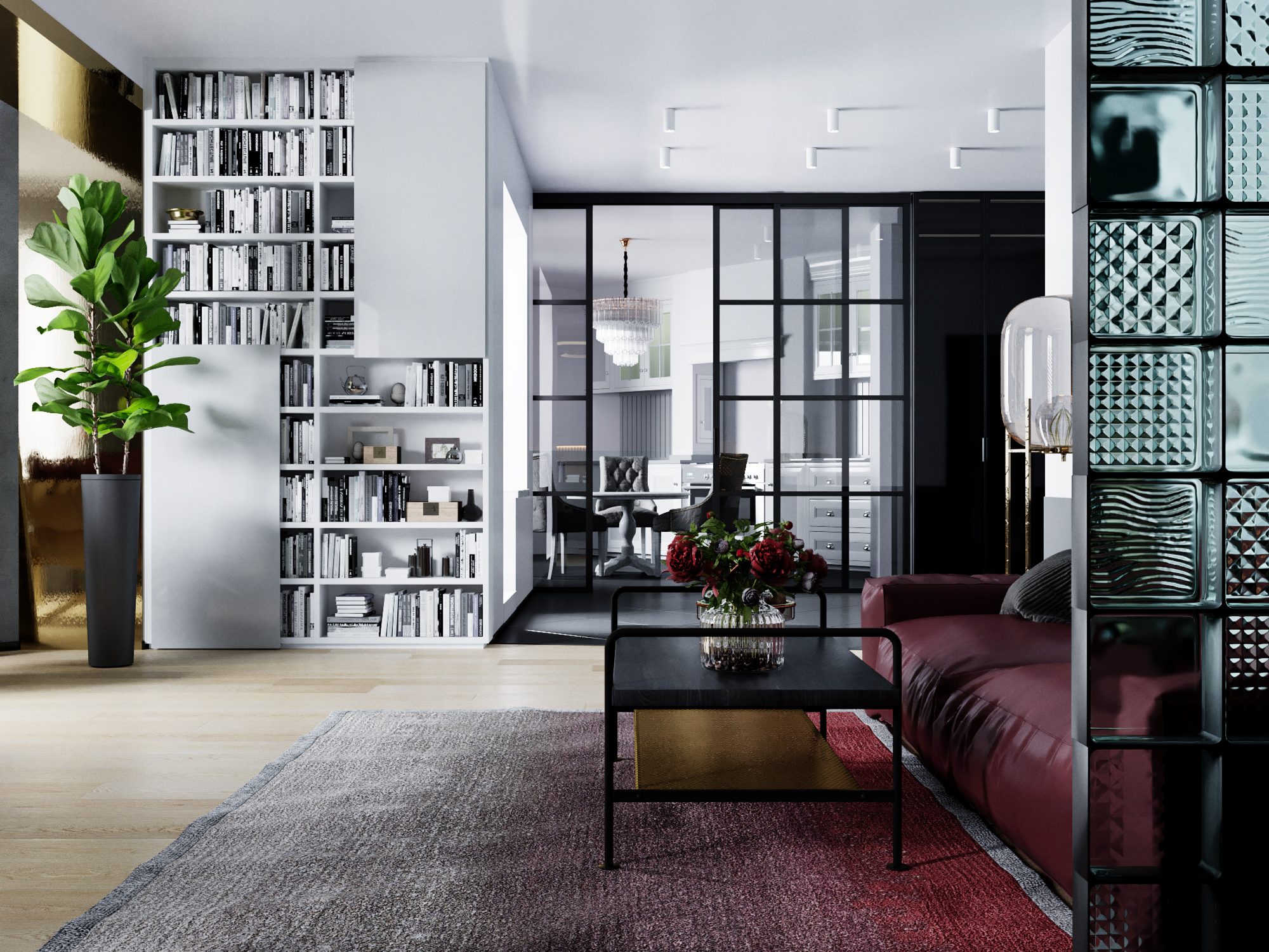 Modern Living-BedRoom-4