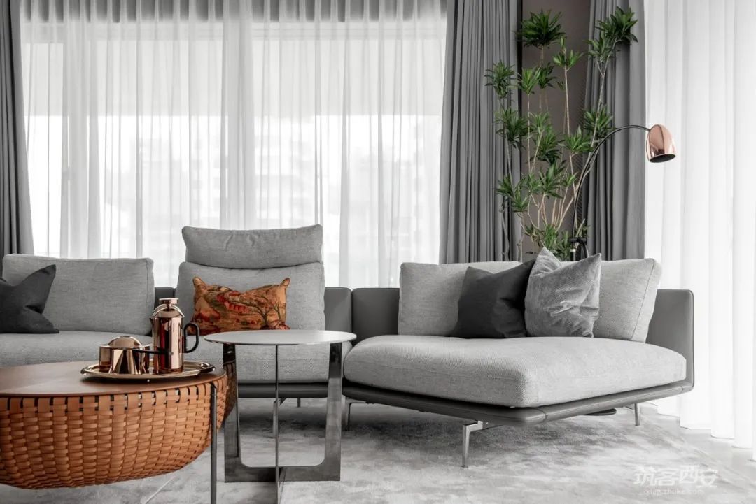 曲江玫瑰园·刘雅娟的大平层艺术装扮丨中国西安丨様家荟·御点软装设计中心-31