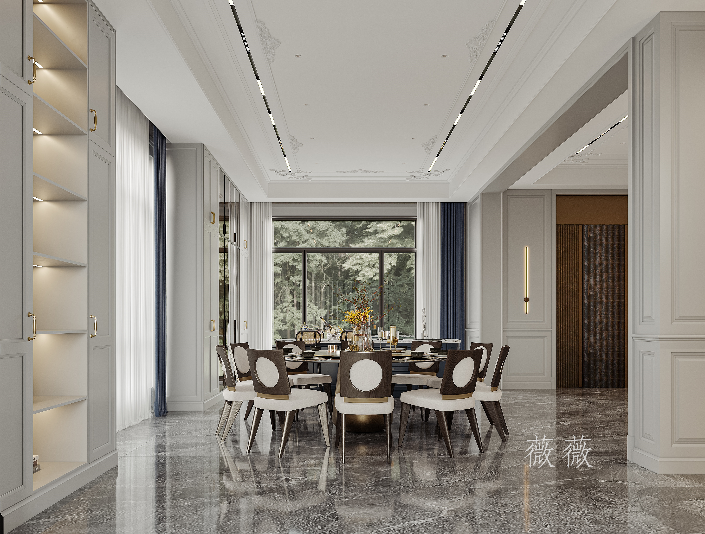 简欧别墅｜​感受优雅欧式浪漫-7