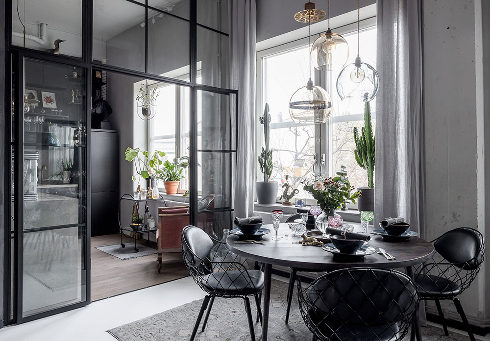 瑞典 73 平米混搭风格公寓设计-7