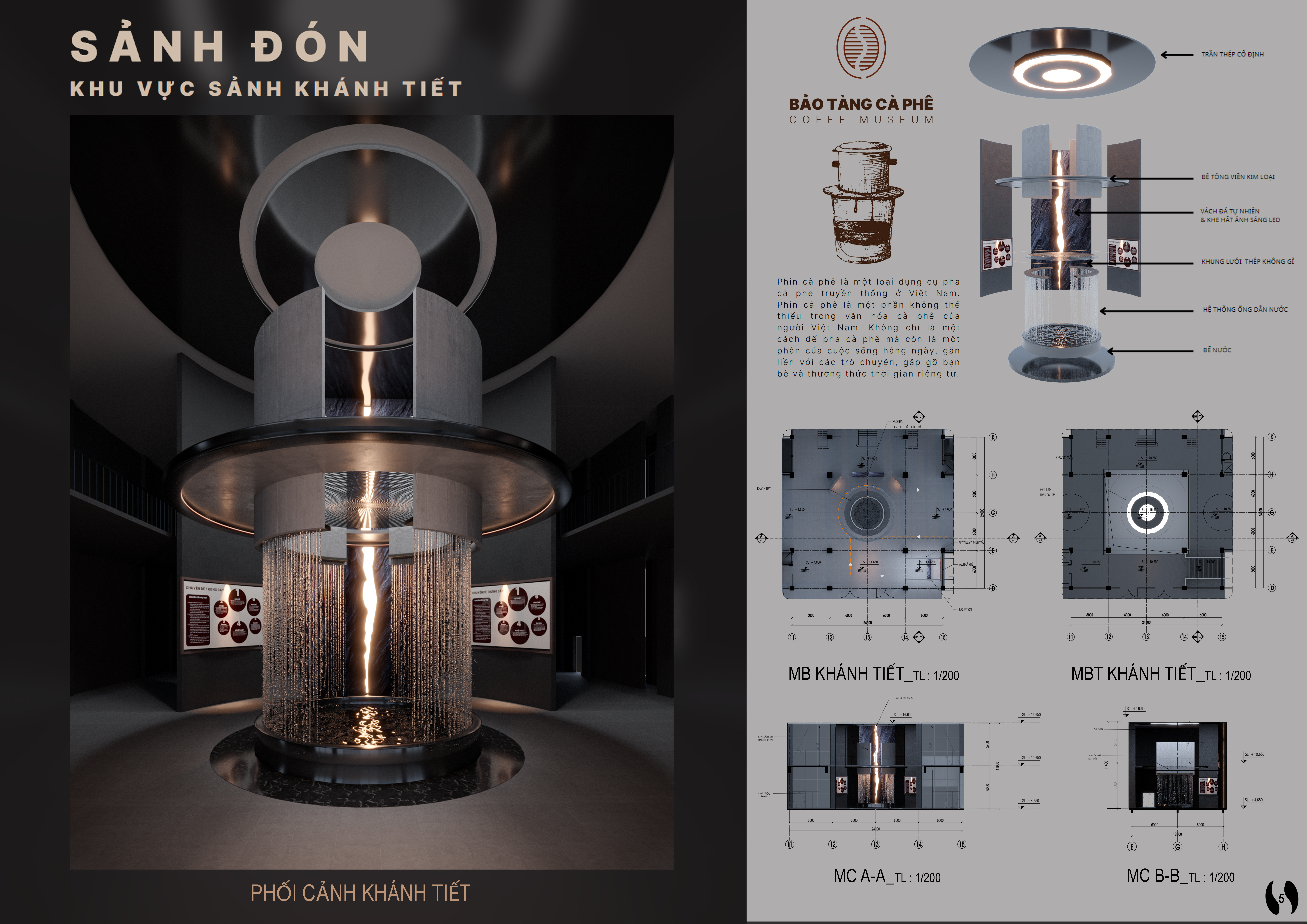 ĐỒ ÁN NỘI THẤT 10 : CÔNG TRÌNH BẢO TÀNG-6