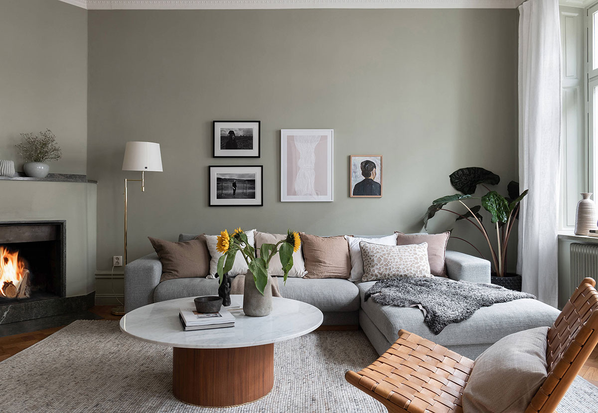 宁静舒适的北欧风格公寓-1