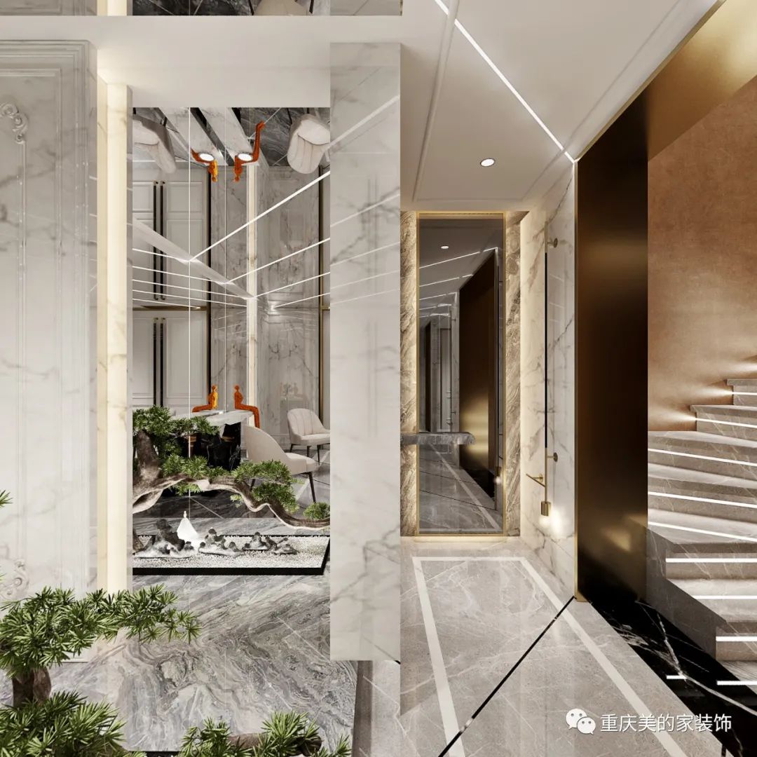 珠江城爱丽舍 300㎡法式轻奢雅居,演绎精致华丽生活-23