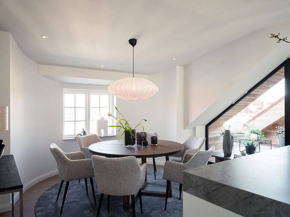 斯德哥尔摩优雅现代阁楼设计-15