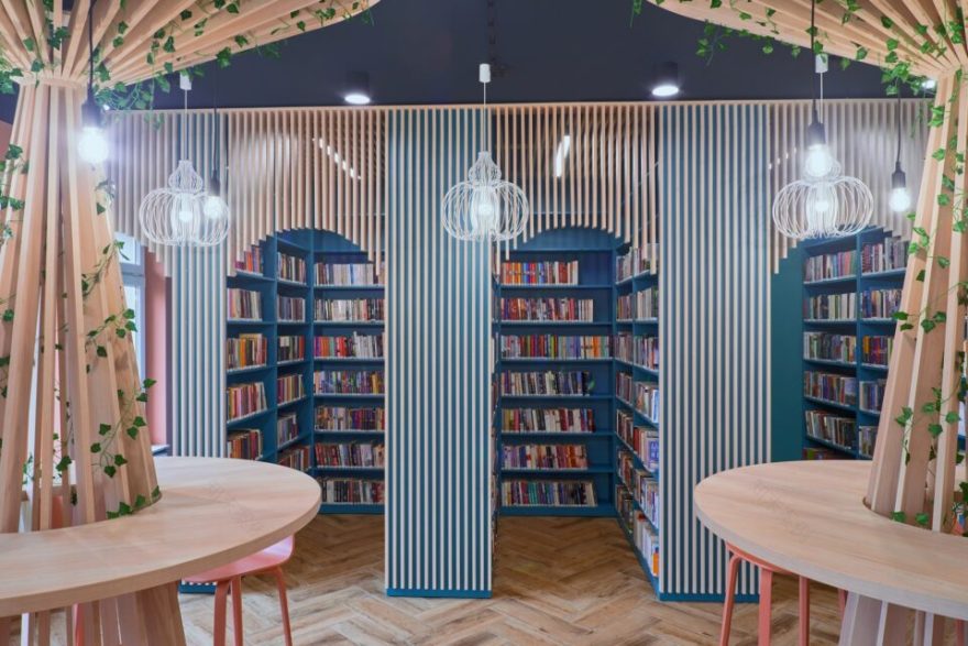 Krasnik公共图书馆New Horizon改造项目丨波兰丨GK Atelier,设计师Gregorz Kloda-27