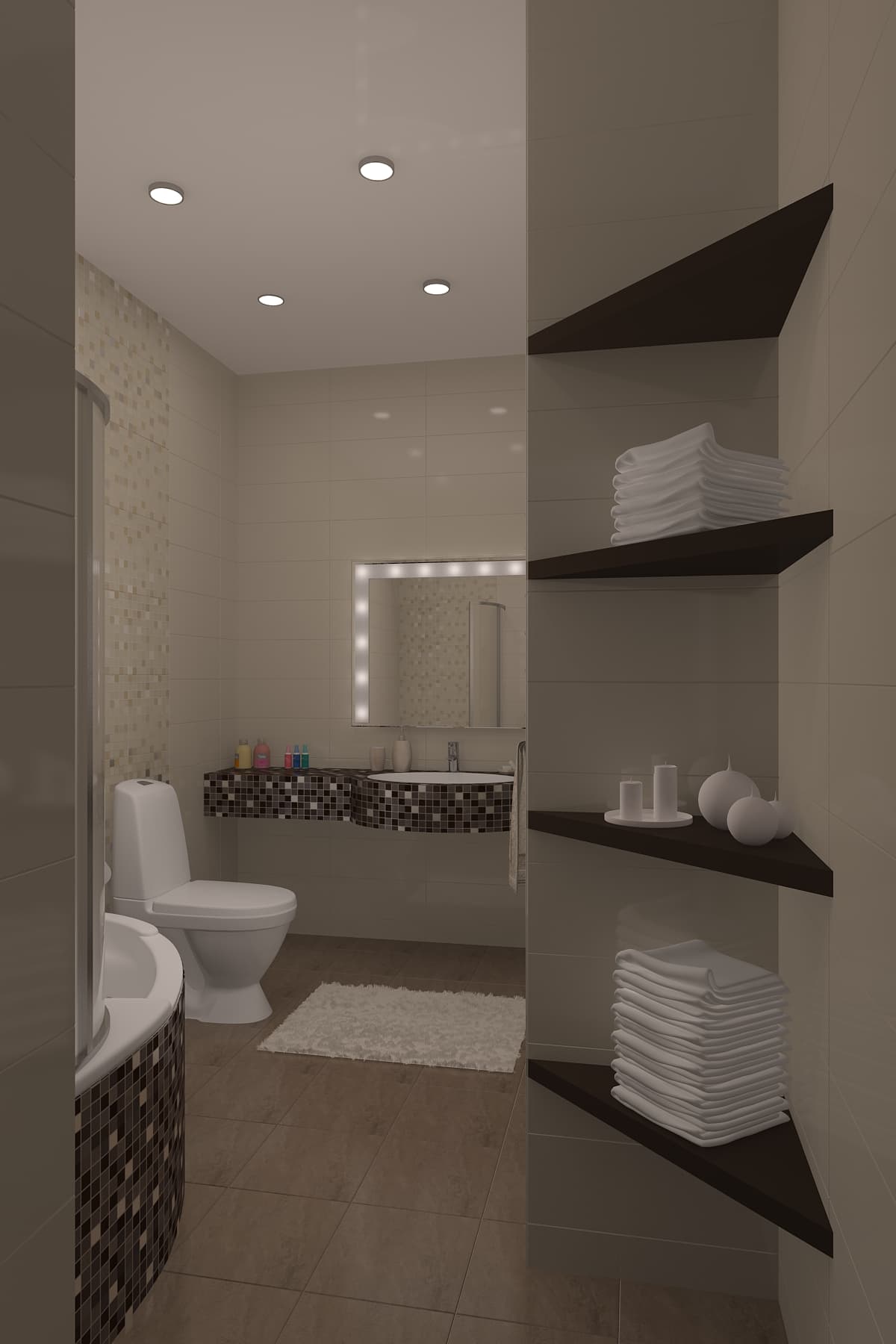 90平米Tiffany&Co风格公寓设计项目丨俄罗斯新西伯利亚丨BRERA gruppo-33