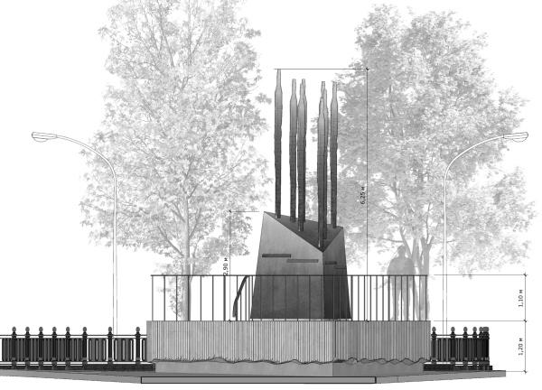 莫斯科尼基茨基林荫道南段纪念遇难记者标志安装丨俄罗斯莫斯科丨阿列克谢·巴维金及其合伙人-25