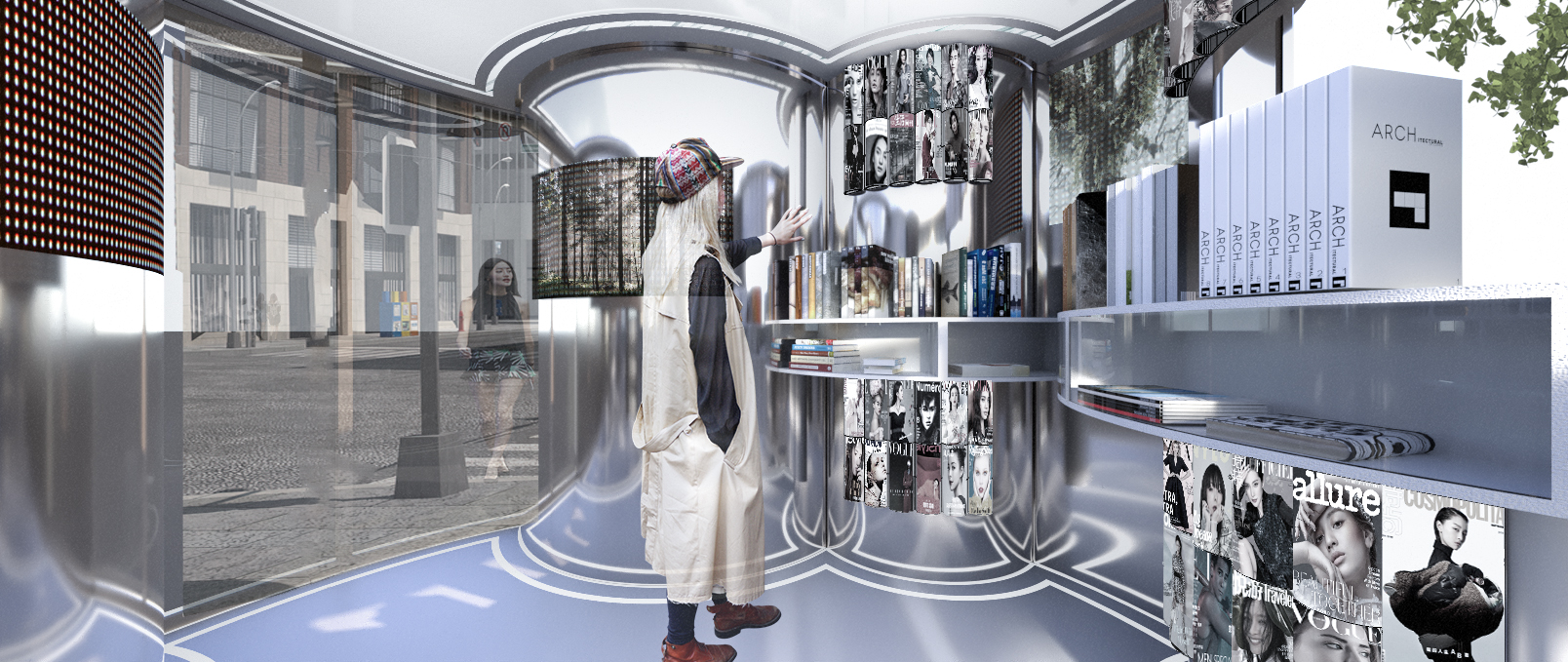 关于报刊亭在不同社会问题下的思考丨湖南师范大学美术学院环境艺术专业-62