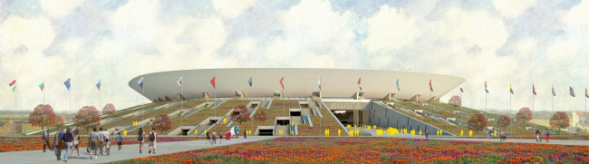 下诺夫哥罗德5万人足球场丨俄罗斯诺夫哥罗德丨“Studio 44”（设计团队成员众多）-46