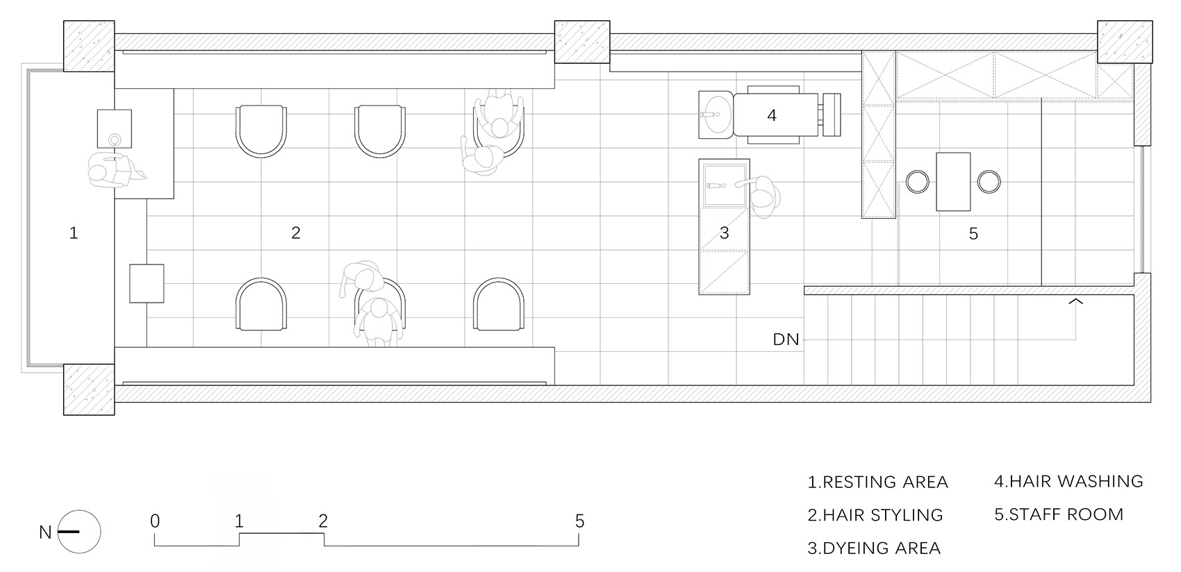 WITHME 理发店丨中国杭州丨MAI 建筑设计事务所-53