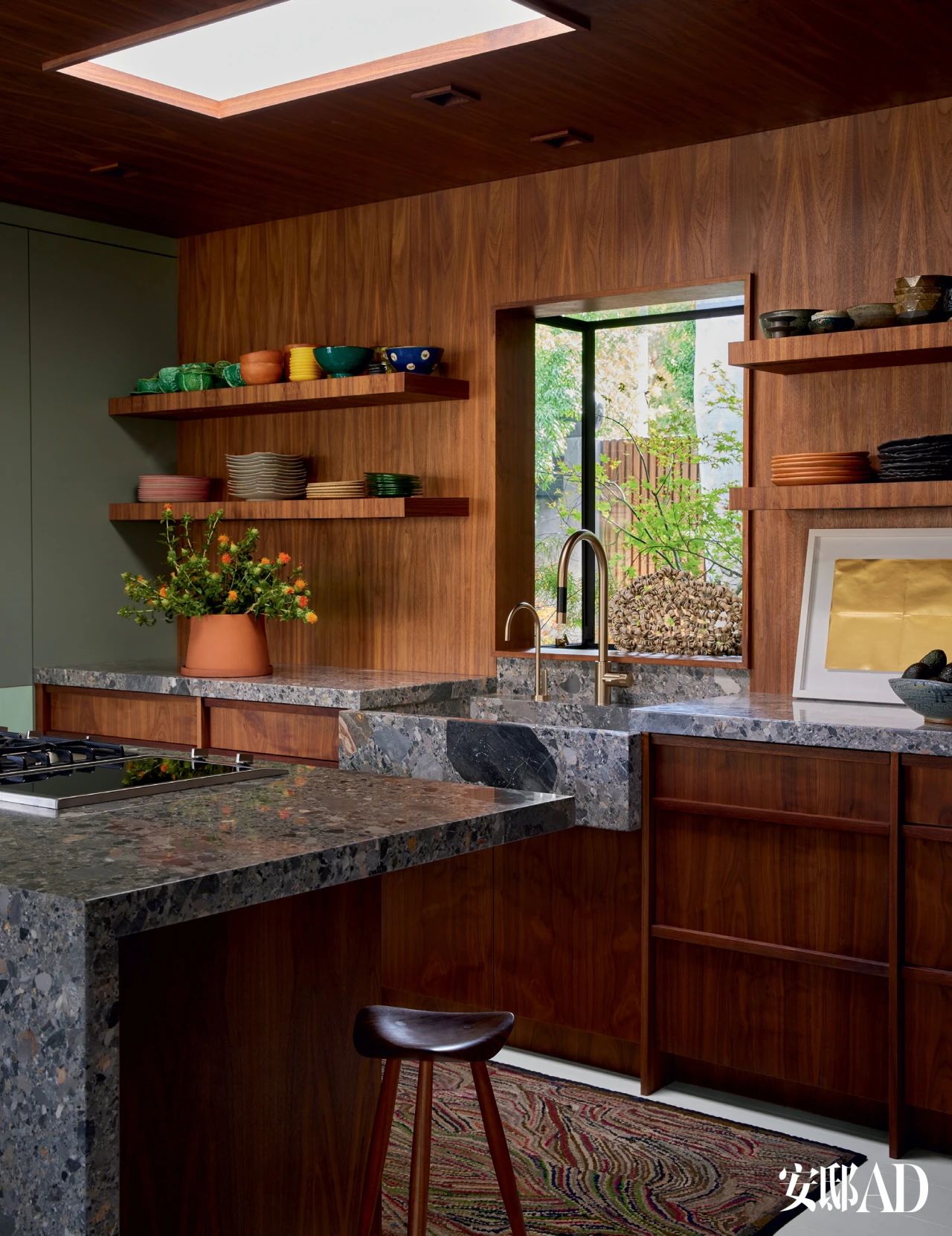 好莱坞艺术藏家伴侣的老宅新生丨AD100 设计师奥利弗·M·福斯（Oliver M. Furth）-19