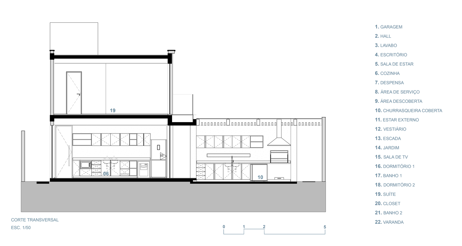 巴西“一号房子”自然光开放式设计-47