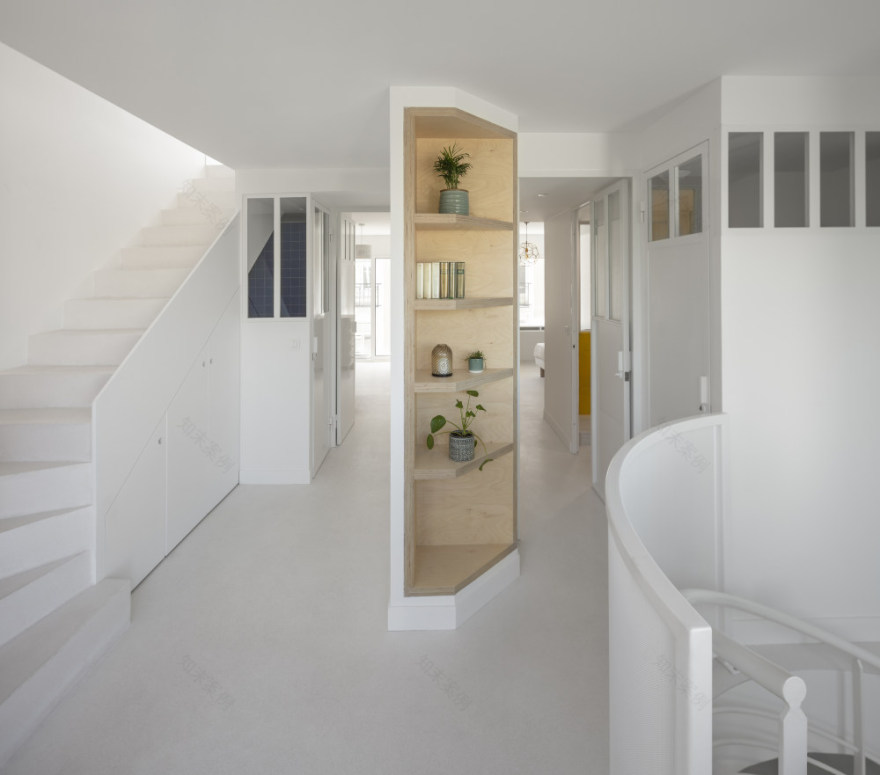 巴黎垂直住宅 Bergeyre House-32