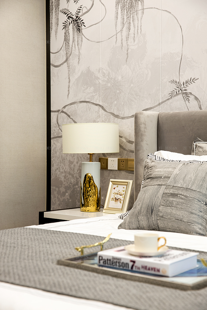 衢州开化 128㎡新中式楼盘样板房设计-17