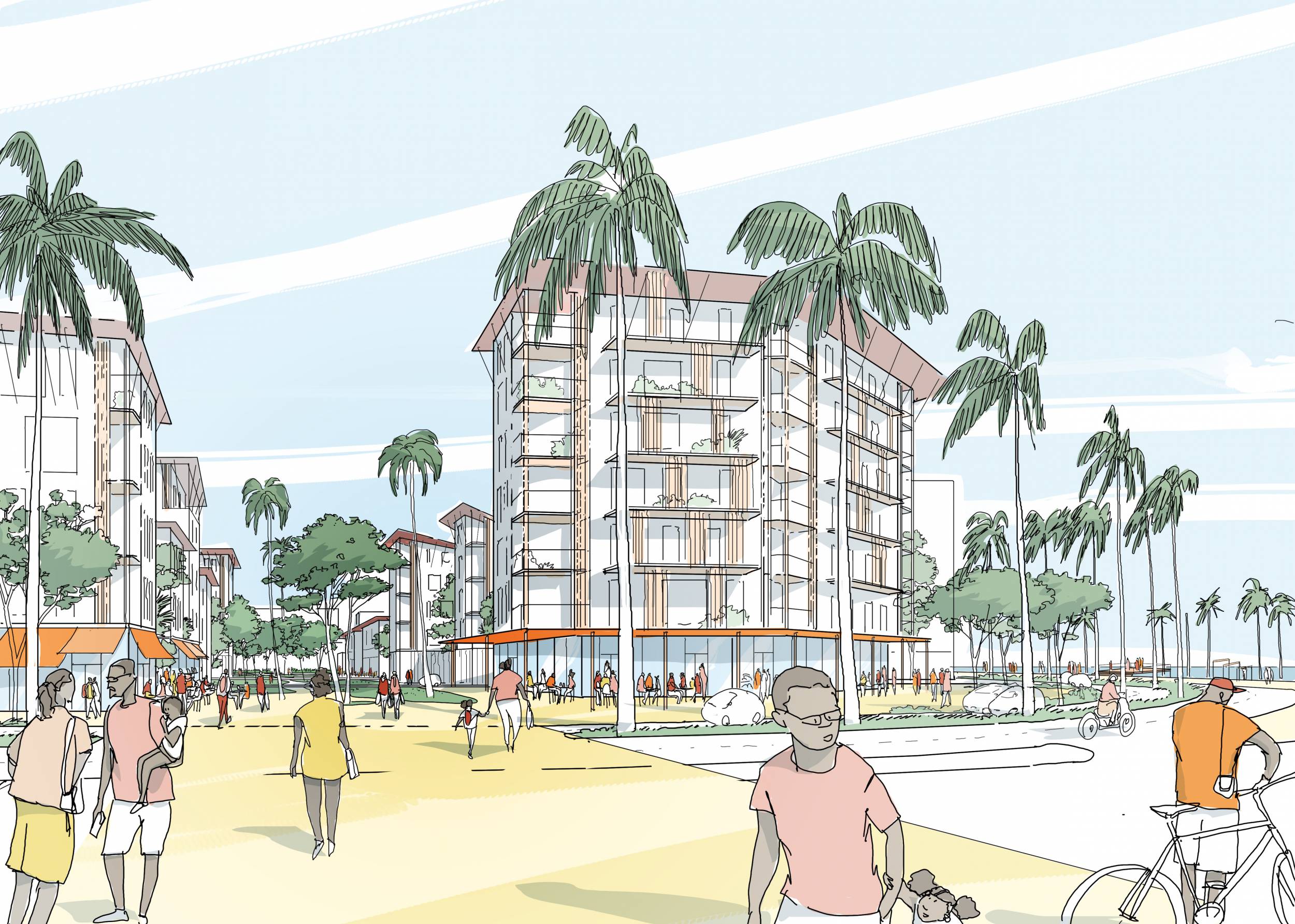 Urban regeneration NPNRU Cap Excellence, Guadeloupe — Ateliers 2/3/4/-32