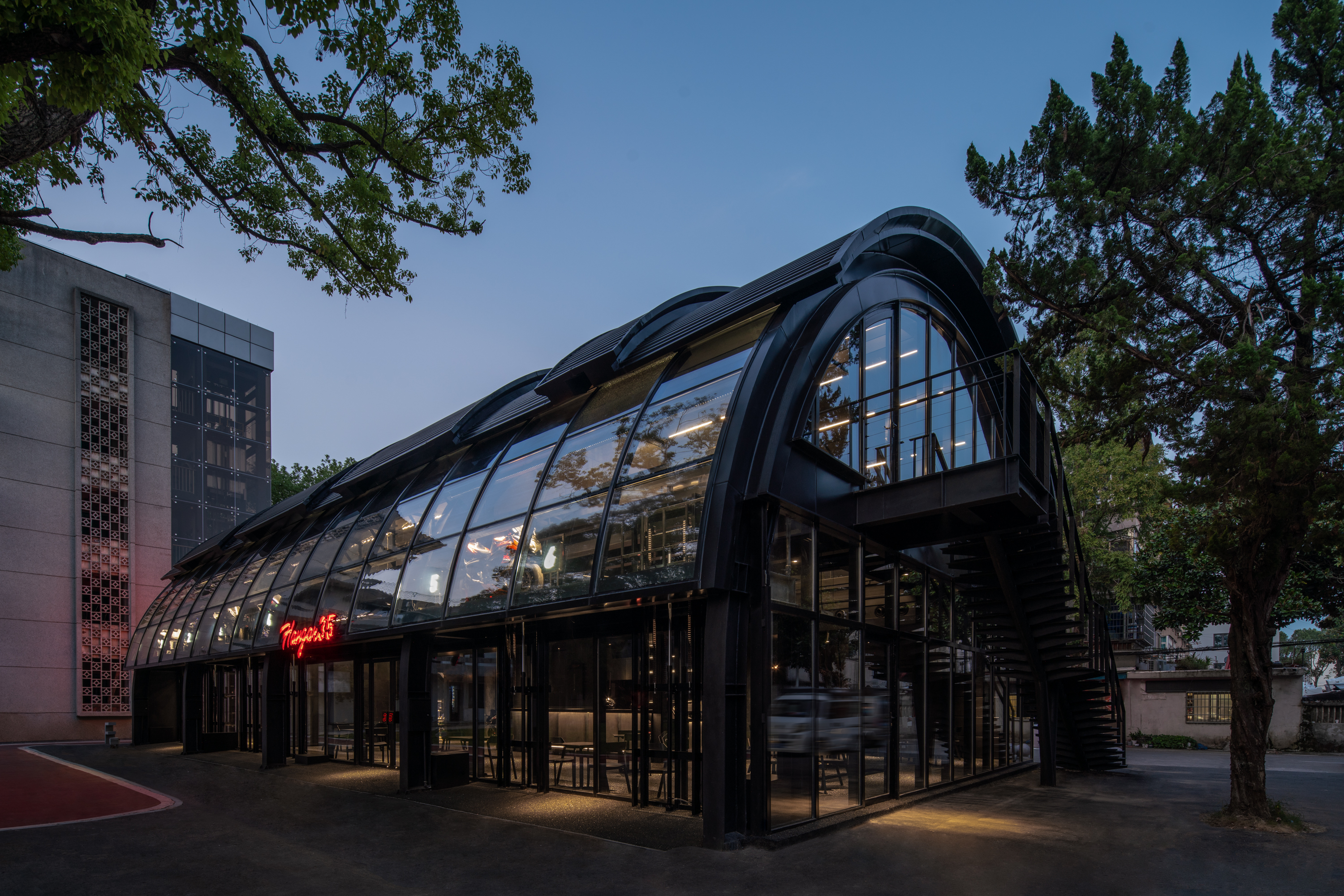 Hangar35 摩托俱乐部丨中国宁波-17