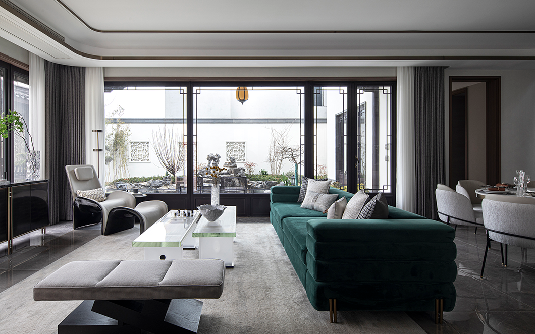 必扬设计 | 中式苏派合院，宁静致远！-9