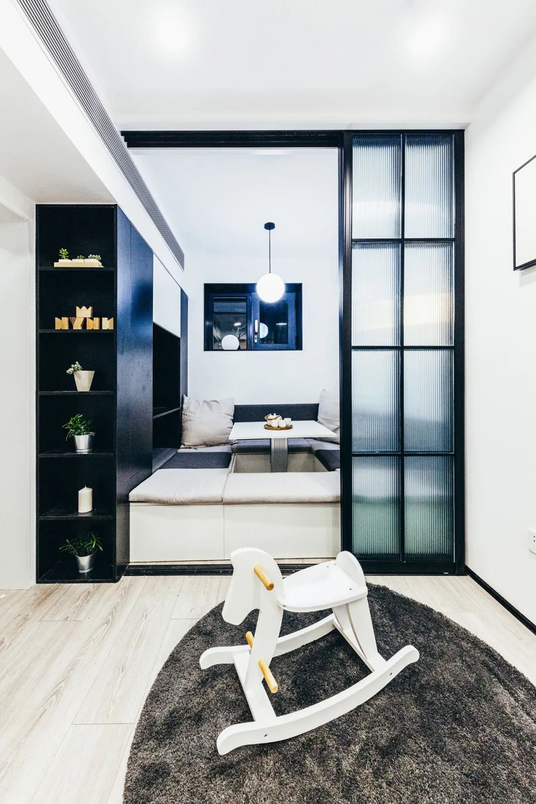 北京半地下室 65 平米住宅改造 | 折叠空间与自然光的巧妙融合-82