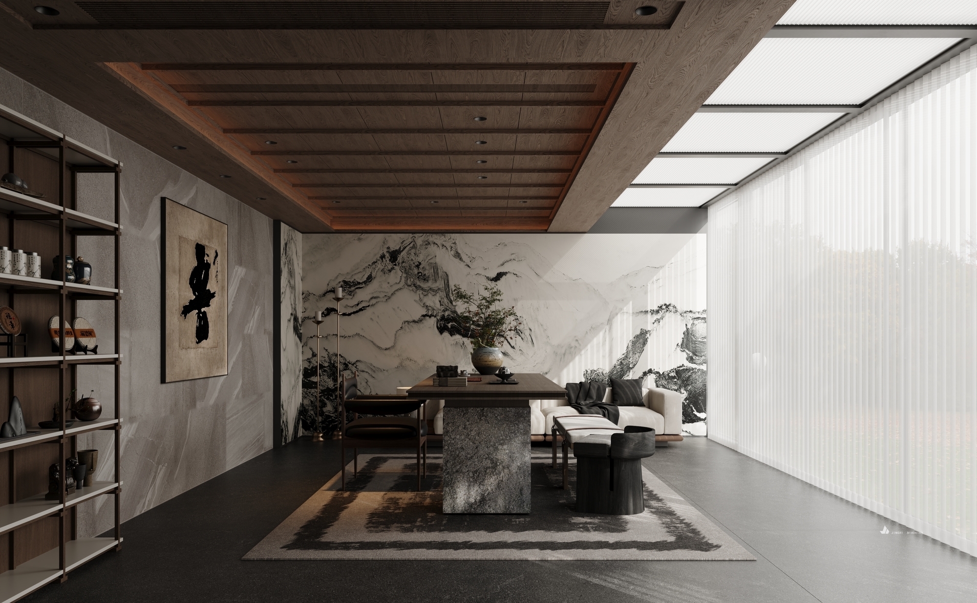 高端现代简约别墅GM03-6