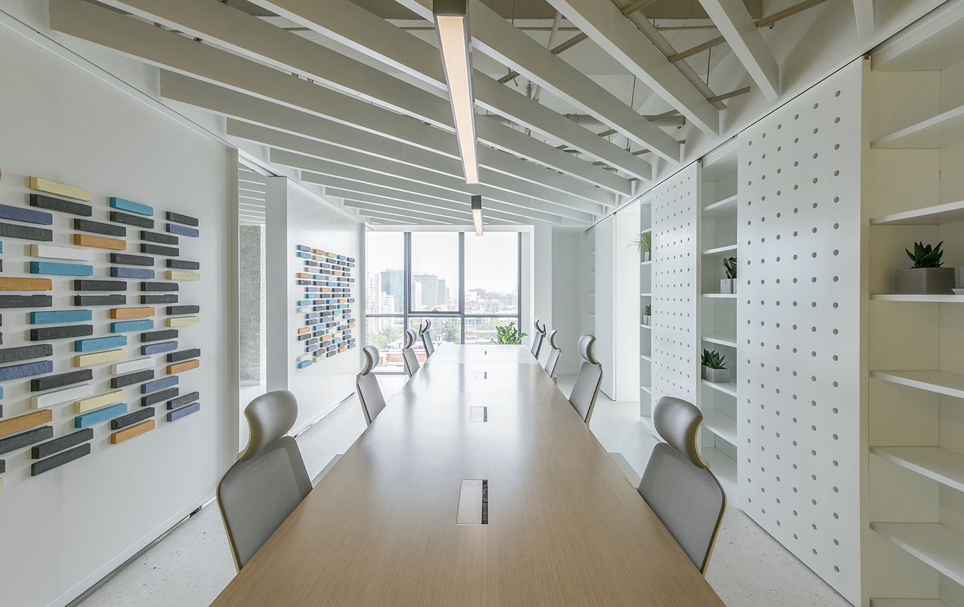 北京 LEEGE 办公室 | 创意组合空间,自然的色彩与叶形元素-58