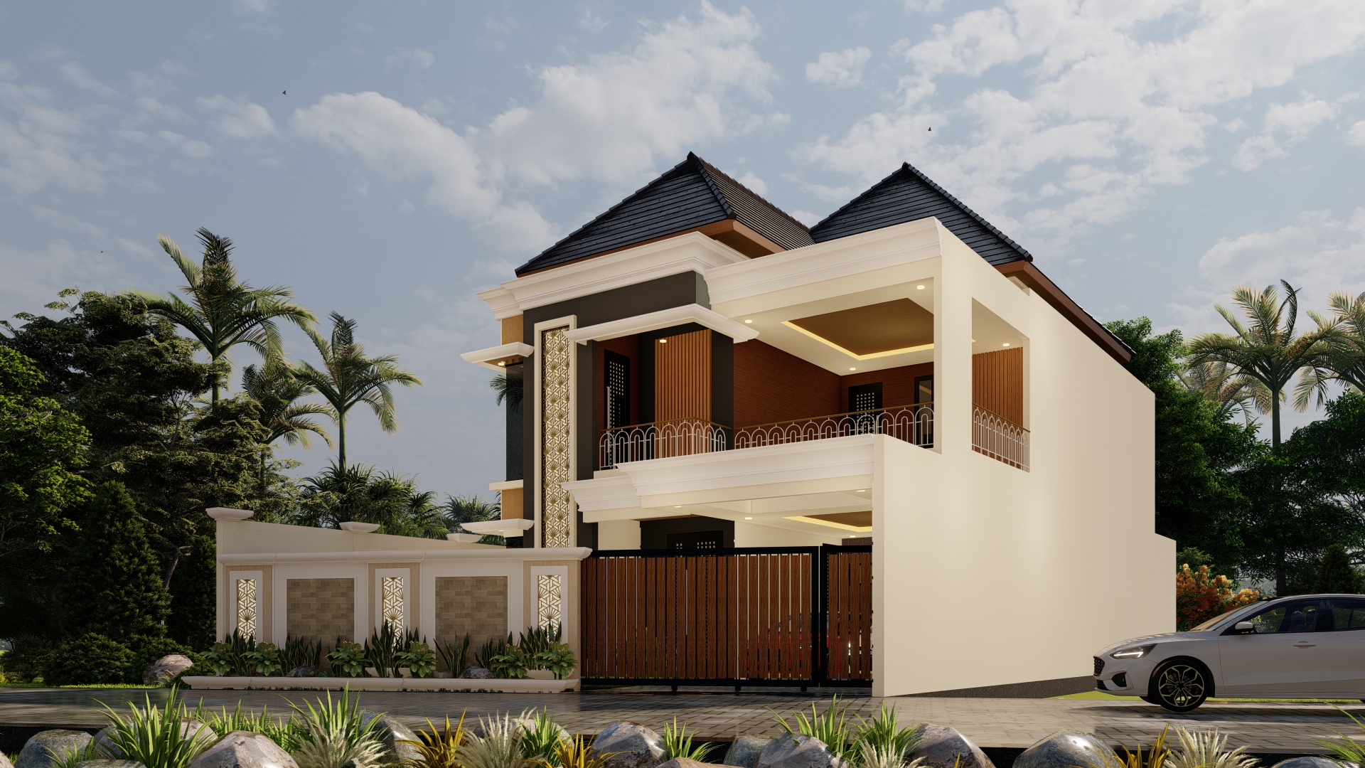 印尼 Batu 市完美别墅设计丨印度尼西亚东爪哇-6