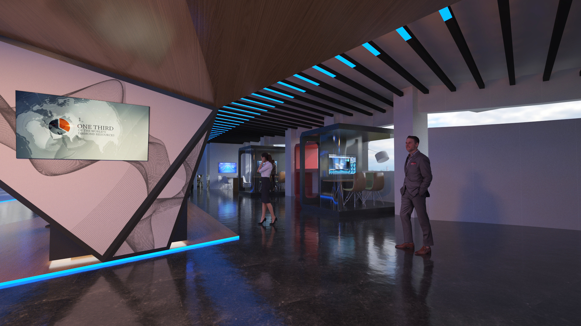 中电联CEC,企业内部展厅-7