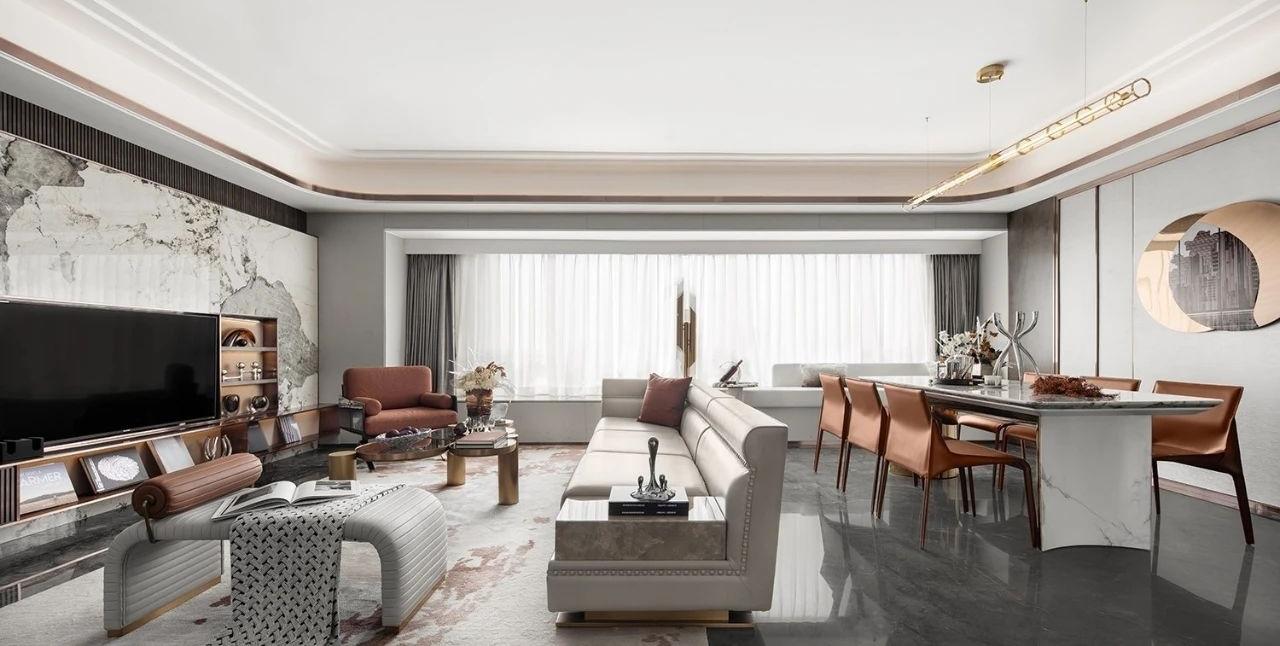 韶关中骏雍景湾样板房丨中国韶关丨LANSON蓝森设计-1