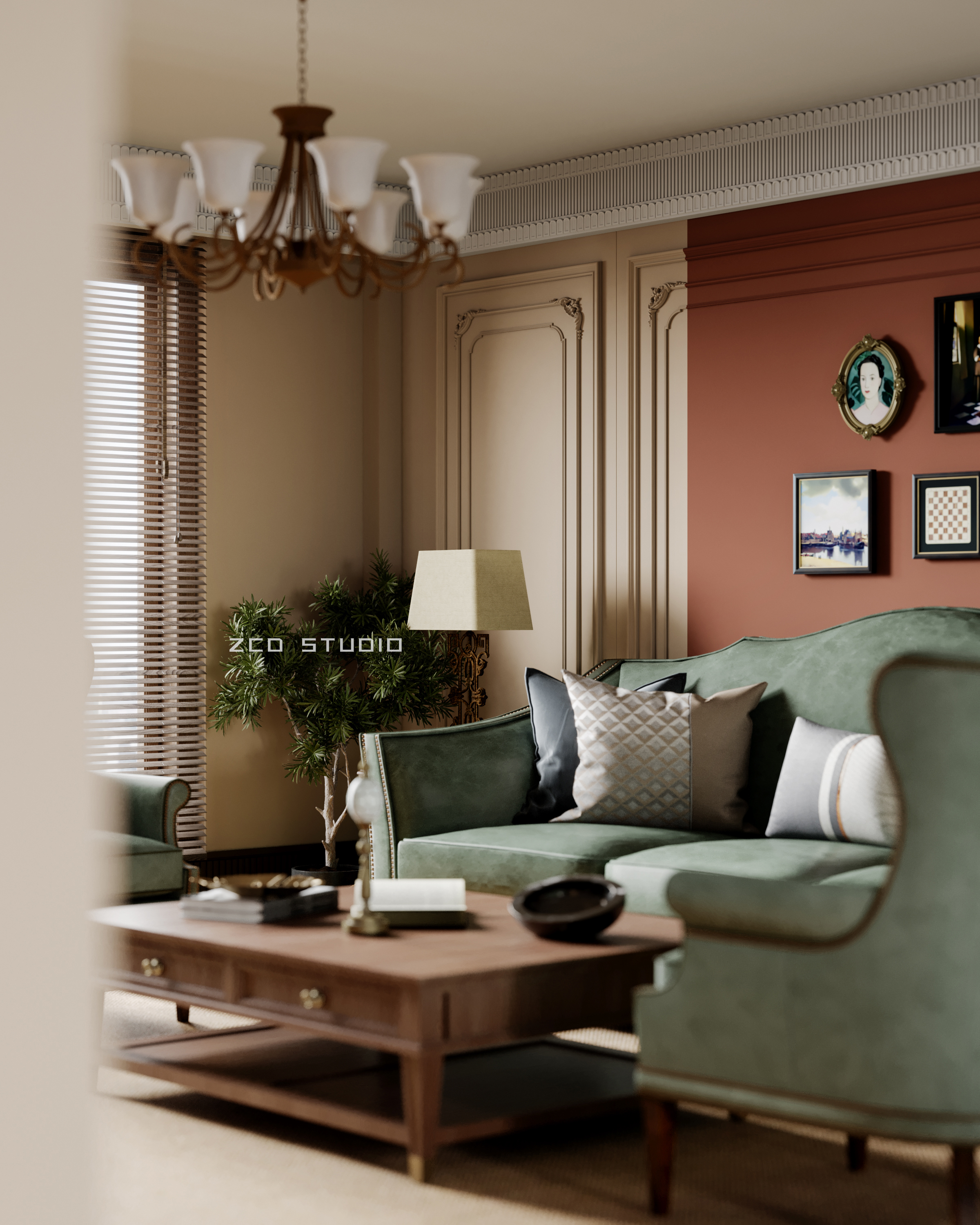 融合自然元素的 3Dmax CR5.2 室内设计案例-37