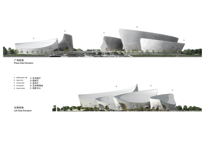 福州海峡文化艺术中心——现代主义建筑的茉莉花语-70