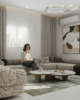 Modern Reception with Warm Touches