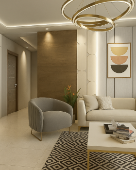 صالة طعام وصالة صغيرة