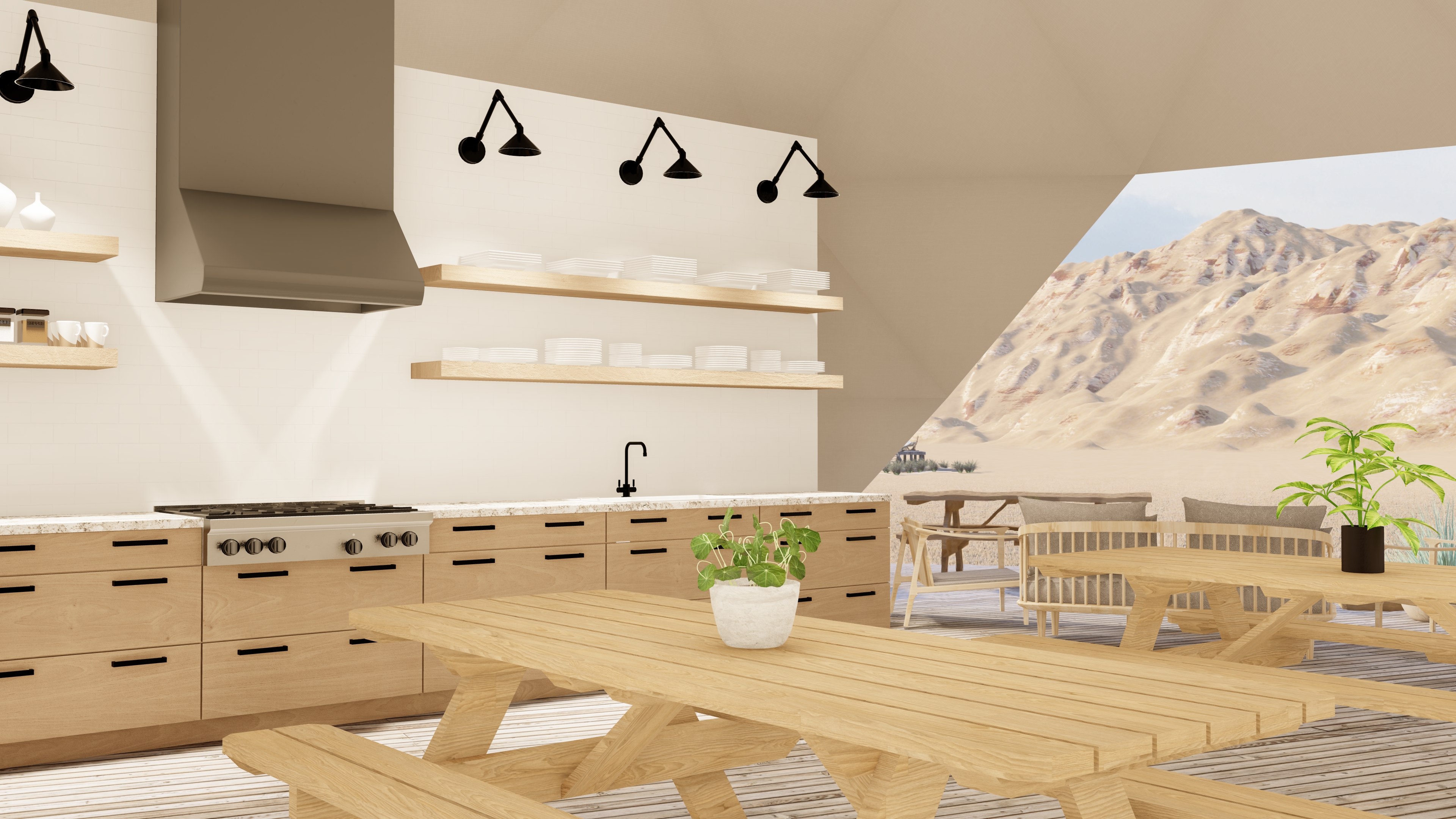 豪华露营设计与三维渲染丨美国丨Elisa Felisatti-13