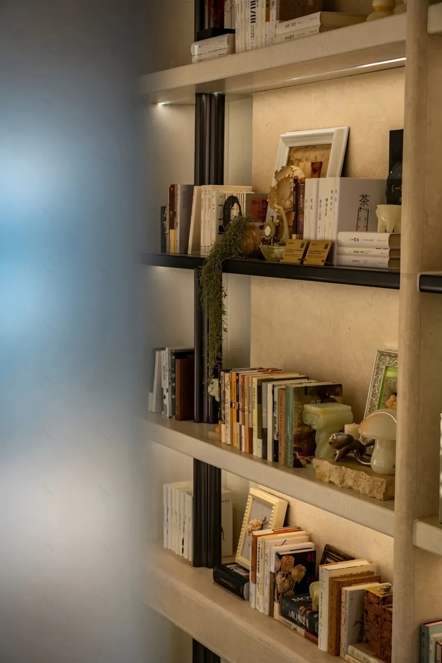 广州金地香山湖·御湖颂别墅样板间丨中国广州丨诗意空间设计-33