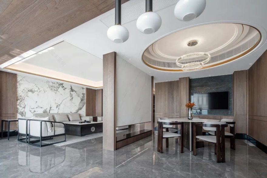 汕头新中式海景大平层丨中国汕头丨魏·设计空间事务所-16