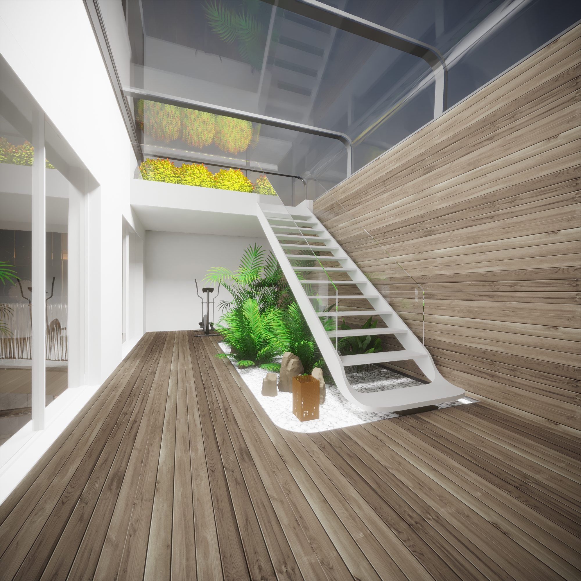 Villa Reception and Living Room and Kithcen Room 2023-14