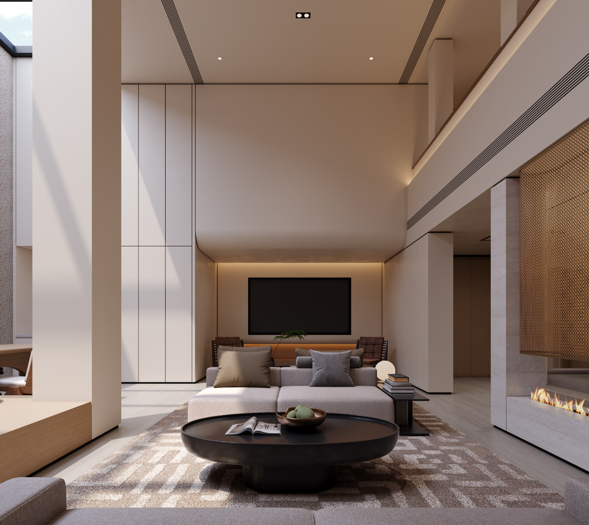 350㎡ 现代简约 大别墅-2