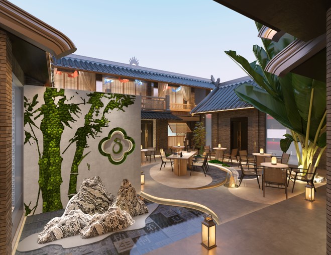 宽窄巷子金熊猫餐厅丨中国四川-18